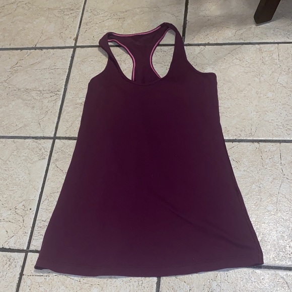 Lululemon Women's Maroon Tank Top - Picture 1 of 3
